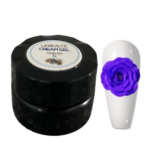 Крем-гель для дизайну нігтів Lilly Beaute Cream Gel 8 г, №2 005922 фото
