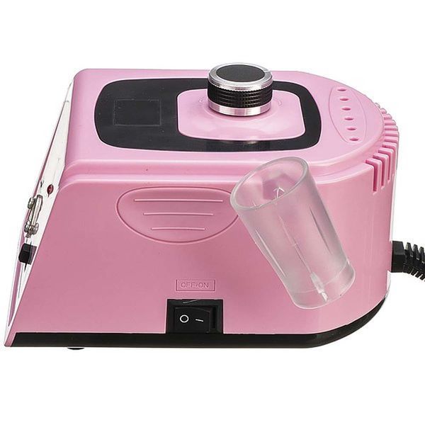 Фрезер для маникюра и педикюра 45 000 оборотов, 65 W, Nail Drill ZS-715, Розовый 008502 фото
