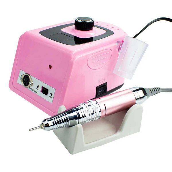 Фрезер для маникюра и педикюра 45 000 оборотов, 65 W, Nail Drill ZS-715, Розовый 008502 фото