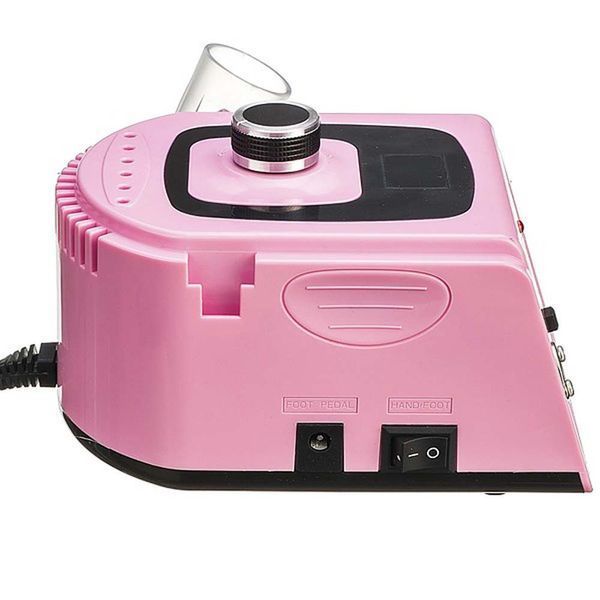 Фрезер для маникюра и педикюра 45 000 оборотов, 65 W, Nail Drill ZS-715, Розовый 008502 фото