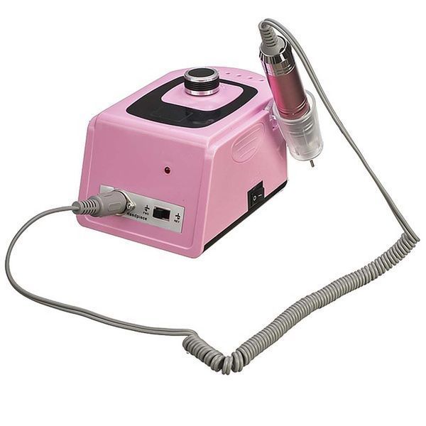 Фрезер для маникюра и педикюра 45 000 оборотов, 65 W, Nail Drill ZS-715, Розовый 008502 фото