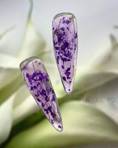 Гель із сухоцвітами Crooz Flower Gel №9, 5 мл 004243 фото