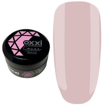 Камуфлирующая база для гель-лака Oxxi Professional Cover Base 30 мл № 22 молочно-персиковая 004681 фото