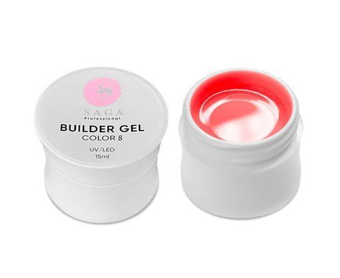 Гель для наращивания Saga Builder Gel Color 15 мл №08 003480 фото