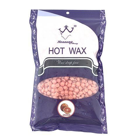 Гарячий віск у гранулах для депіляції Konsung Hot Wax Апельсин 300g 004990 фото