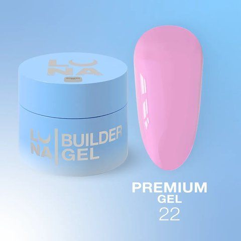 Гель для нарощування LUNA Premium Gel №22 50мл. Nat1261 фото