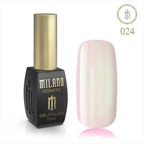 Гель-лак MILANO 10 мл No 024 (Кремовий Шовк) 00986/024 фото