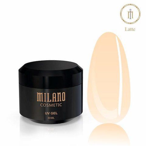 Гель для наращивания Milano Latte 30мл. 0105680 фото