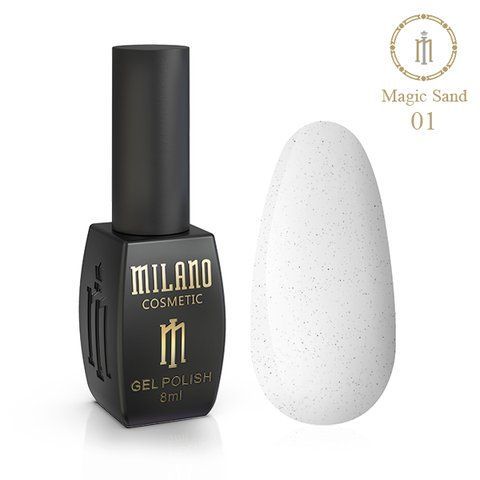 Гель-лак Milano Magic Sand 8 мл No 01 02774 фото