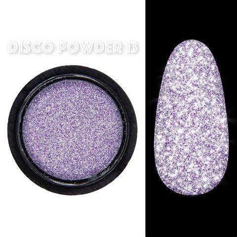 Світловідбиваюче втирання (пігмент) Designer Professional для дизайну нігтів Disco powder № 13 04325 фото