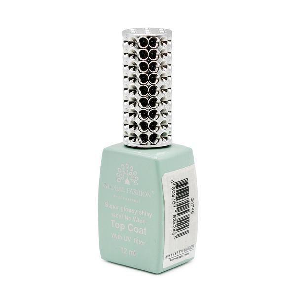 Топ с UV-фільтром Global Fashion Super Glossy Shiny Top Coat with UV filter 12мл. Mary009 фото