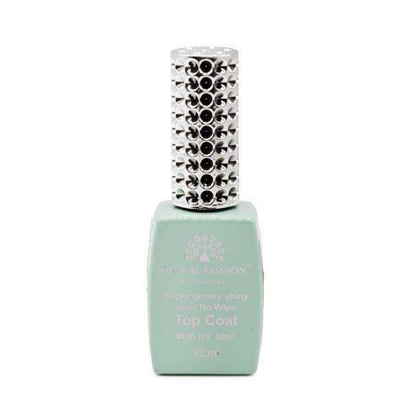 Топ с UV-фільтром Global Fashion Super Glossy Shiny Top Coat with UV filter 12мл. Mary009 фото