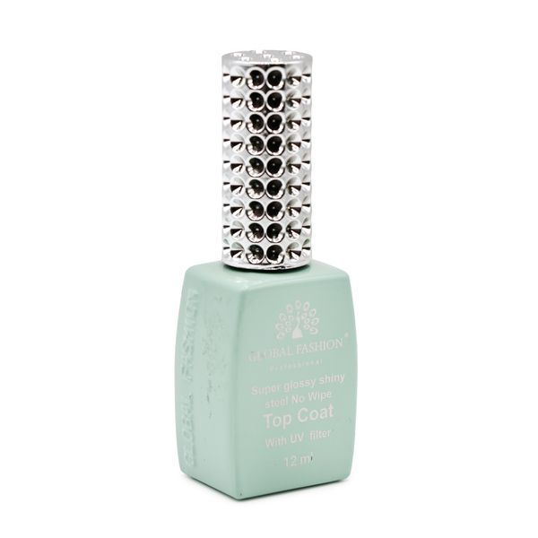 Топ с UV-фільтром Global Fashion Super Glossy Shiny Top Coat with UV filter 12мл. Mary009 фото