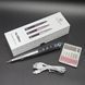 Ручка-апарат на акумуляторі для манікюру і педикюру Global Fashion T7A 35000RPM Silver Nat-0117 фото 2