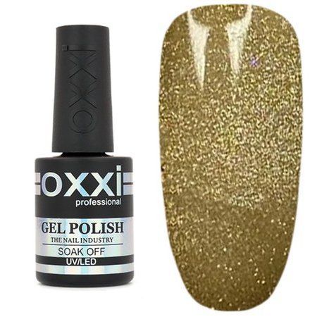 Гель-лак магнитный Oxxi Professional Glory 10 мл № 14 горчично-оливковый 005092 фото