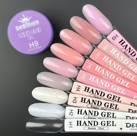 Твердый гель для наращивания, ремонта и дизайна Solid Hand Gel Designer Professional 15 мл. H6 010277 фото