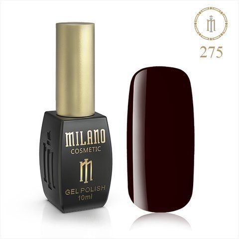 Гель-лак MILANO 10 мл No 275 (Червоно-коричневий) 00986/275 фото
