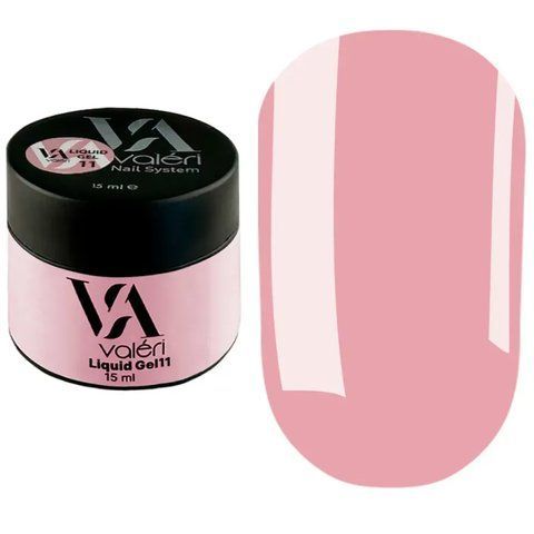 Гель для нарощування 15 мл Liquid Gel Valeri № 11 Nat-0810 фото