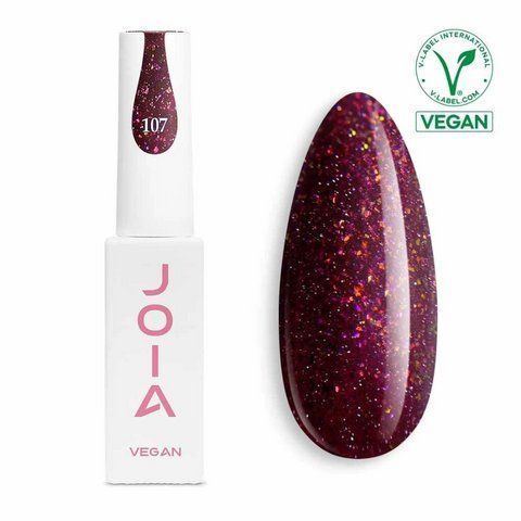 Гель-лак для ногтей JOIA Vegan Светоотражающий 6 мл. №107 007564 фото