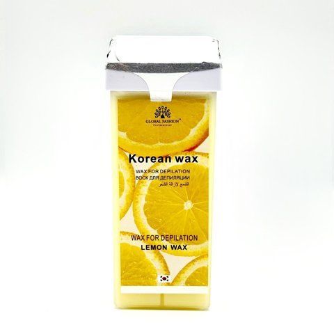 Віск для депіляції у картриджі Global Fashion, Korean wax, 100мл, Lemon Nat-0611 фото