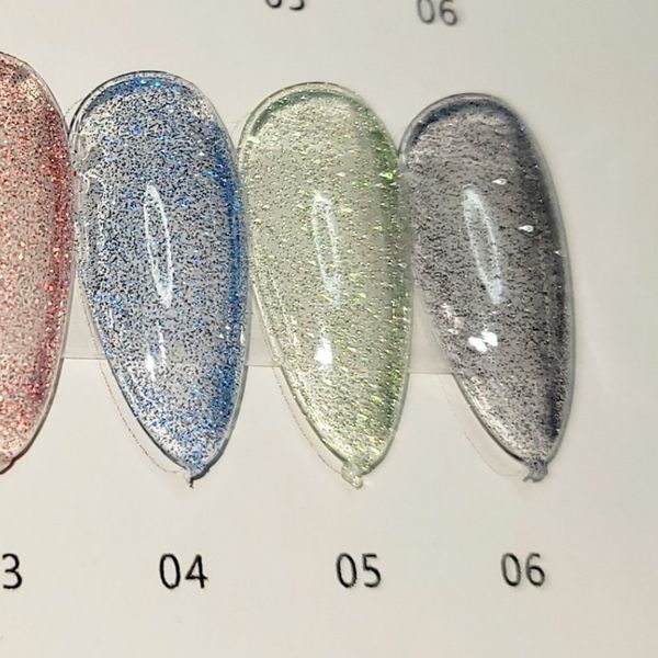 Disco Top Coat Bee Nails DT05 8ml (light green) Nat-0461 фото