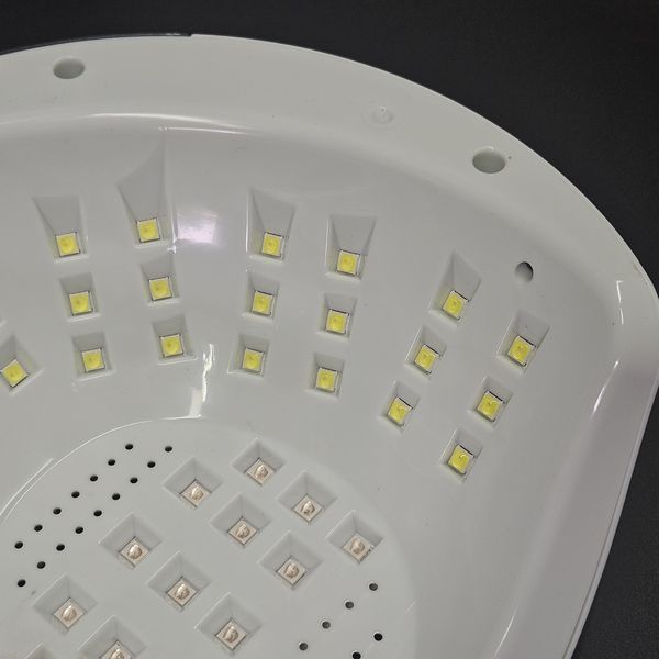 LED/UV мощная лампа с дисплеем для маникюра и педикюра SUN S9 на 268 Вт. (Pink) Nat-0910 фото