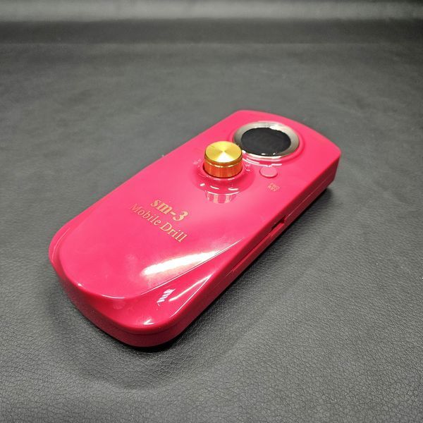 Аккумуляторный Фрезер для маникюра SM-3, 65 Вт 35000 об/мин 3600 mAh. Цвет малиновый 003581 фото