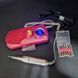 Аккумуляторный Фрезер для маникюра SM-3, 65 Вт 35000 об/мин 3600 mAh. Цвет малиновый 003581 фото 1