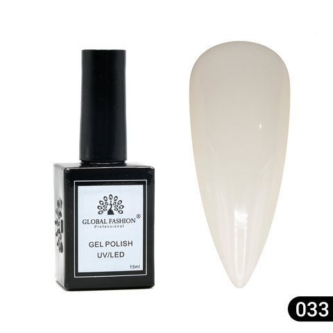 Гель-лак Global Fashion Elite Glow 15ml №033 Nat1296 фото