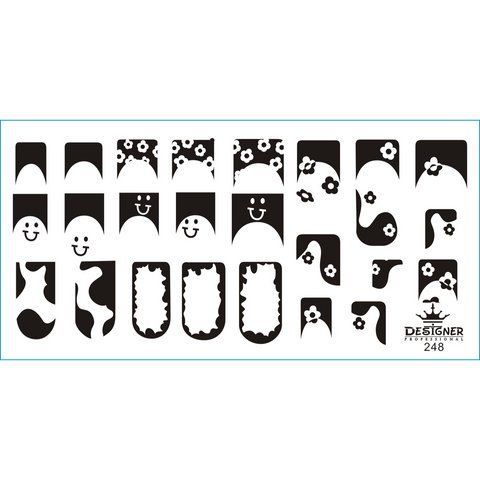 Пластина для стемпінгу Designer Professional 12х6см № 248 007007 фото