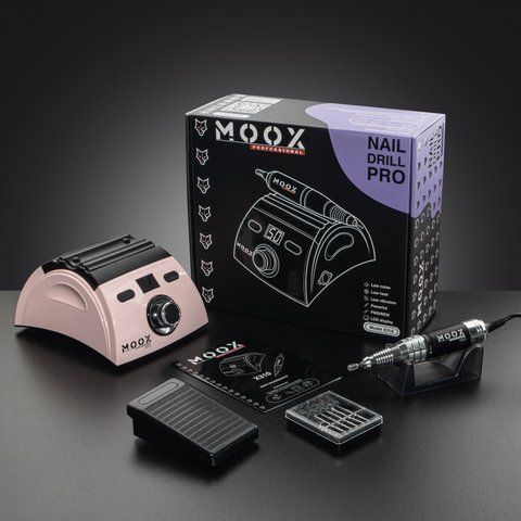 Фрезер Moox Professional X310 на 50 000 об./мин. и 70W. для маникюра и педикюра (Розовый) 007994 фото