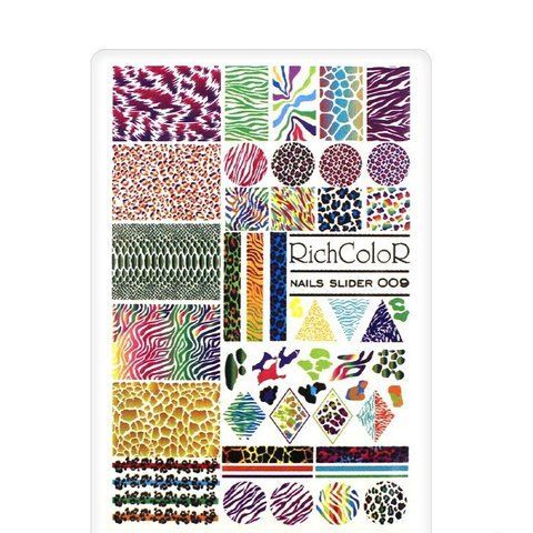 Слайдер-дизайн RichColoR 009 Кольоровий тваринний принт 007788 фото