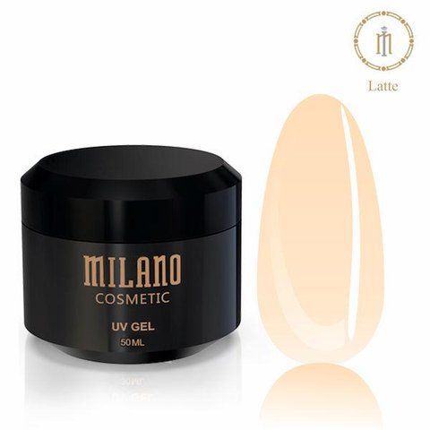 Гель для наращивания Milano Latte 50мл. 0105687 фото
