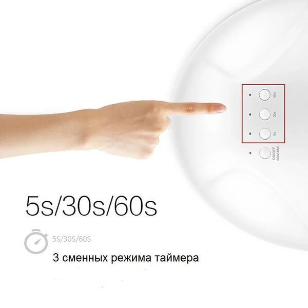 Стартовый набор для покрытия ногтей гель-лаком Designer Professional с фрезером, вытяжкой и лампой SUN One 04252 фото