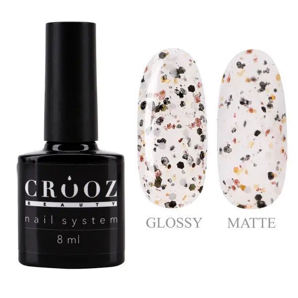 Crooz Закріплювач для гель лака Top Dots №3 8мл Nat-0073 фото