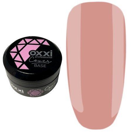 Камуфлирующая база для гель-лака Oxxi Professional Cover Base 30 мл № 25 персиковая 004684 фото