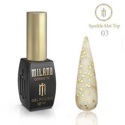 Sparkle Mat Top 10 мл. № 03 000506 фото