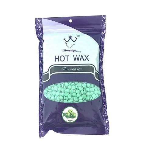 Гарячий віск у гранулах для депіляції Konsung Hot Wax Яблуко 300g 004993 фото