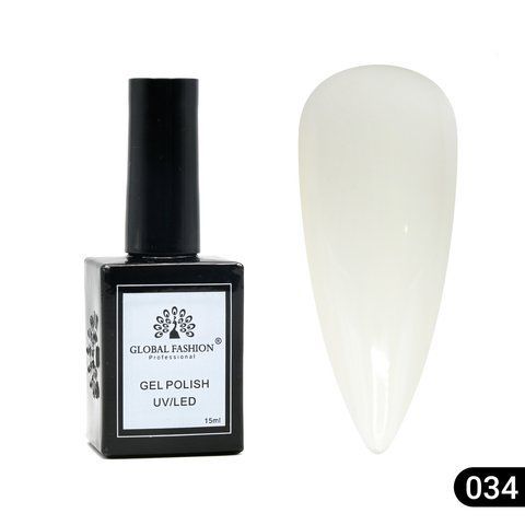 Гель-лак Global Fashion Elite Glow 15ml №034 Nat1297 фото