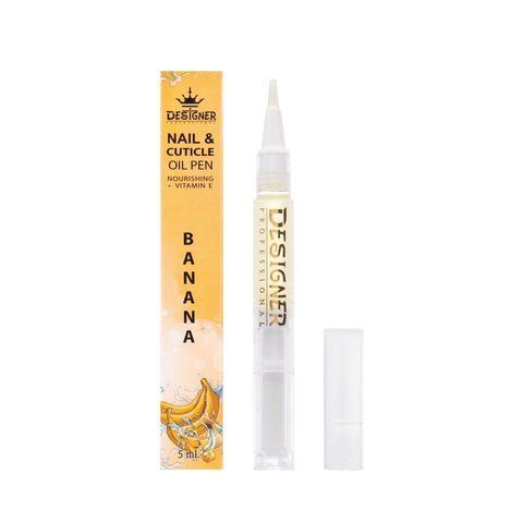 Олія поживна для кутикули Nail&Cuticle в олівці Designer 5 мл. Banana Банан 04463 фото