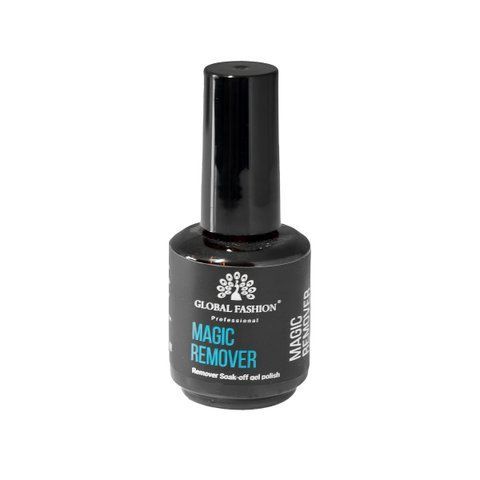 Засіб для зняття гель-лаку Global Fashion Magic Remover 15мл. Mary066 фото