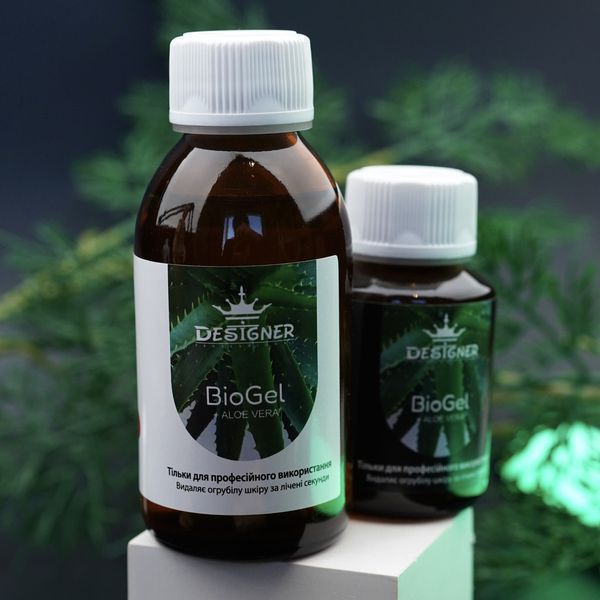 Designer Professional Biogel для педикюру з алое 60 мл. Nat-0263 фото