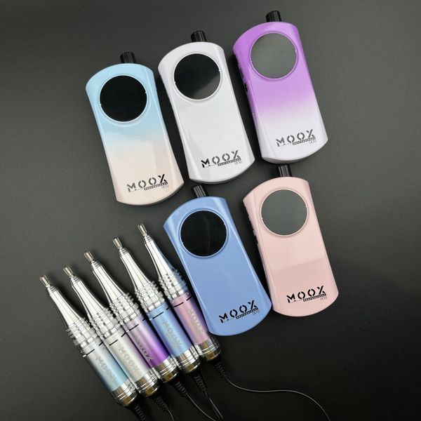 Фрезер Мокс IX10 (Gradient Blue) на акуммуляторі 45 000 об/хв. та 35 W. для манікюру та педикюру 0006696 фото