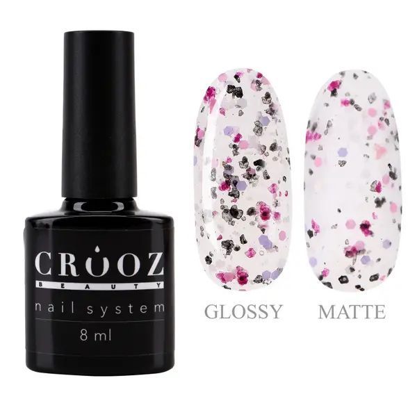 Crooz Закріплювач для гель лака Top Dots №4 8мл Nat-0074 фото
