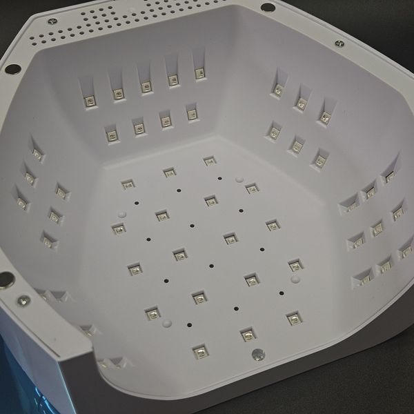 LED/UV потужна лампа з дисплеєм для манікюру та педикюру Blueque BQL-08 на 298 Вт. Nat-0912 фото