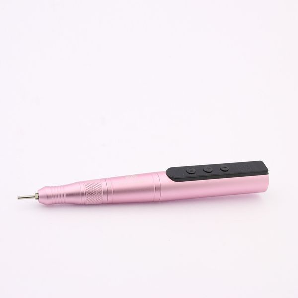 Аккумуляторный аппарат для маникюра и педикюра Global Fashion T7A на 35000RPM Pink Nat-0125 фото