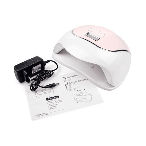 UV/LED лампа SUN BQ-V5 120 Вт. Розовая 007410 фото
