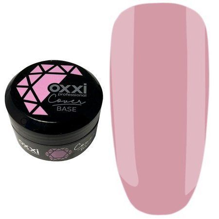 Камуфлирующая база для гель-лака Oxxi Professional Cover Base 30 мл № 26 персиково-розовая 004685 фото