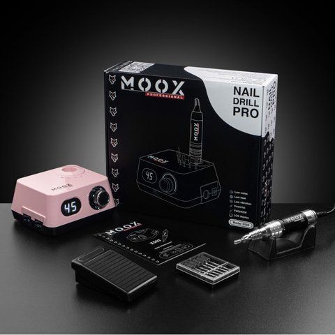 Фрезер Moox Professional X503 для маникюра и педикюра на 45 000 об/мин. и 70W. (Розовый) 008411 фото