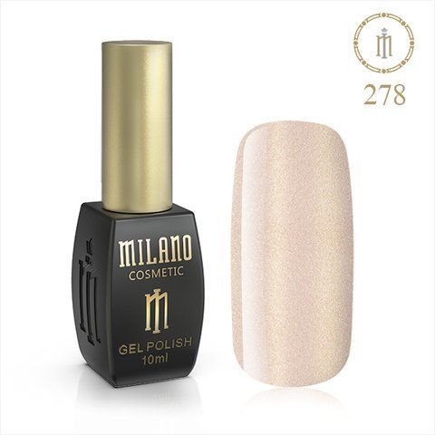 Гель-лак MILANO 10 мл No 278 (Бронзовий Шовк) 00986/278 фото